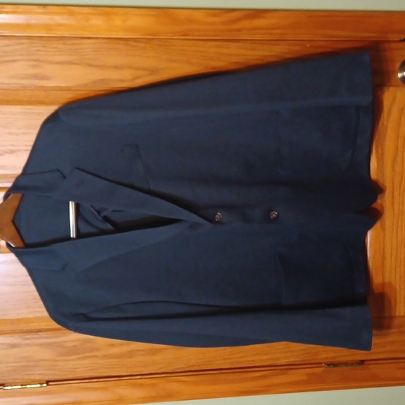 NEW Amazon Essentials Men's Classic-Fit Button-Front Stretch Blazer - Navy NICE! - Picture 14 of 14